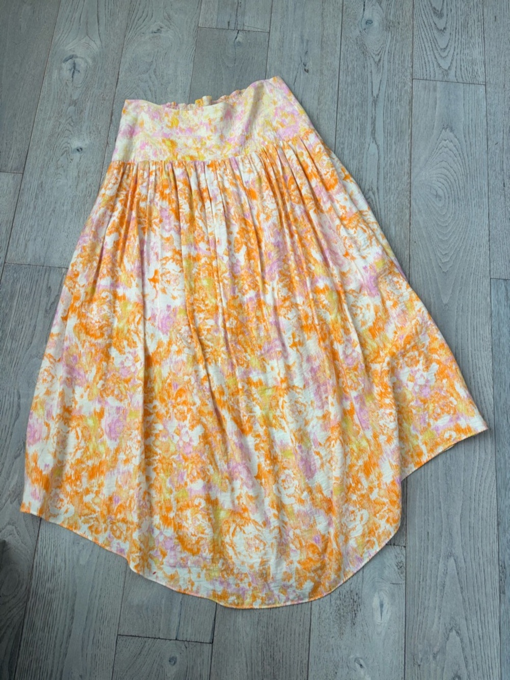 Maeve Printed Flounce Skirt - Picture 3 of 7